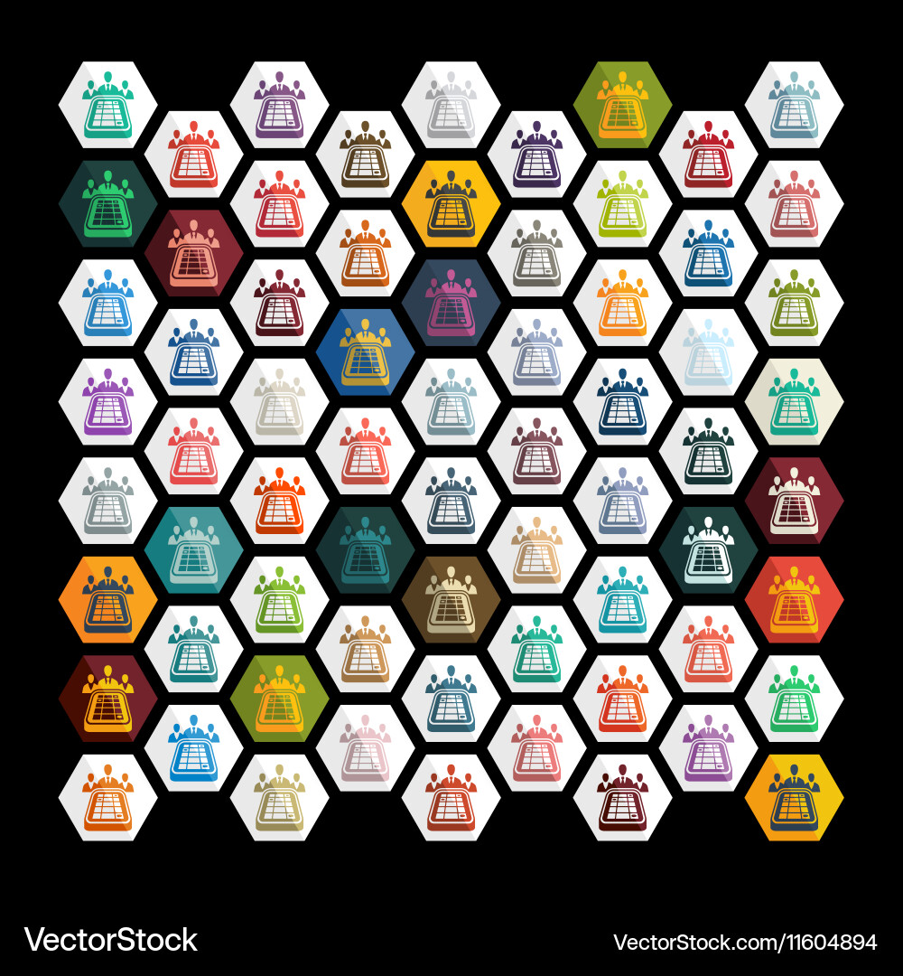 Flat design game craps Vector Image