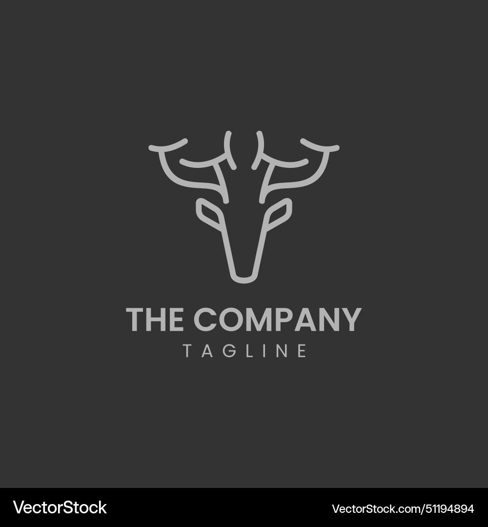 Logo template design Royalty Free Vector Image