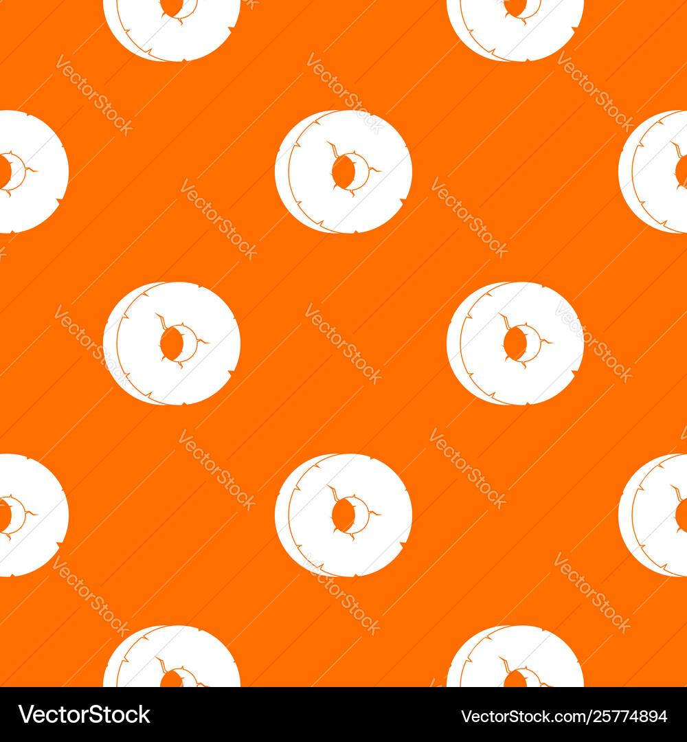 Primitive tool pattern orange vector image