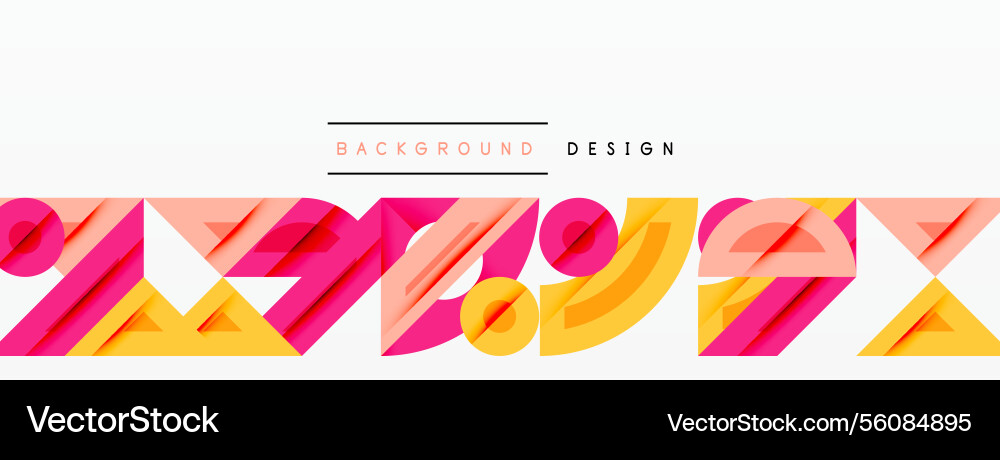 Abstract geometric background with shapes Abstract geometric background with shapes vector image