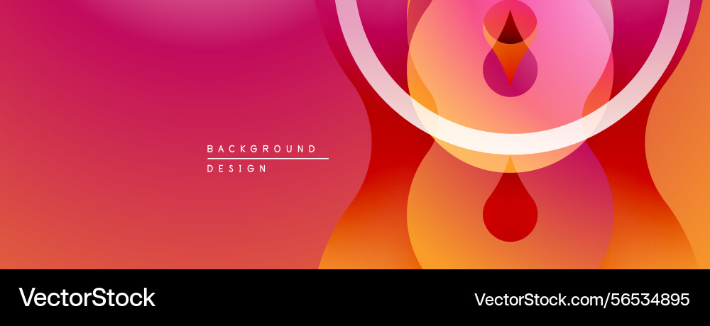 Abstract gradient background circular shapes Abstract gradient background circular shapes vector image