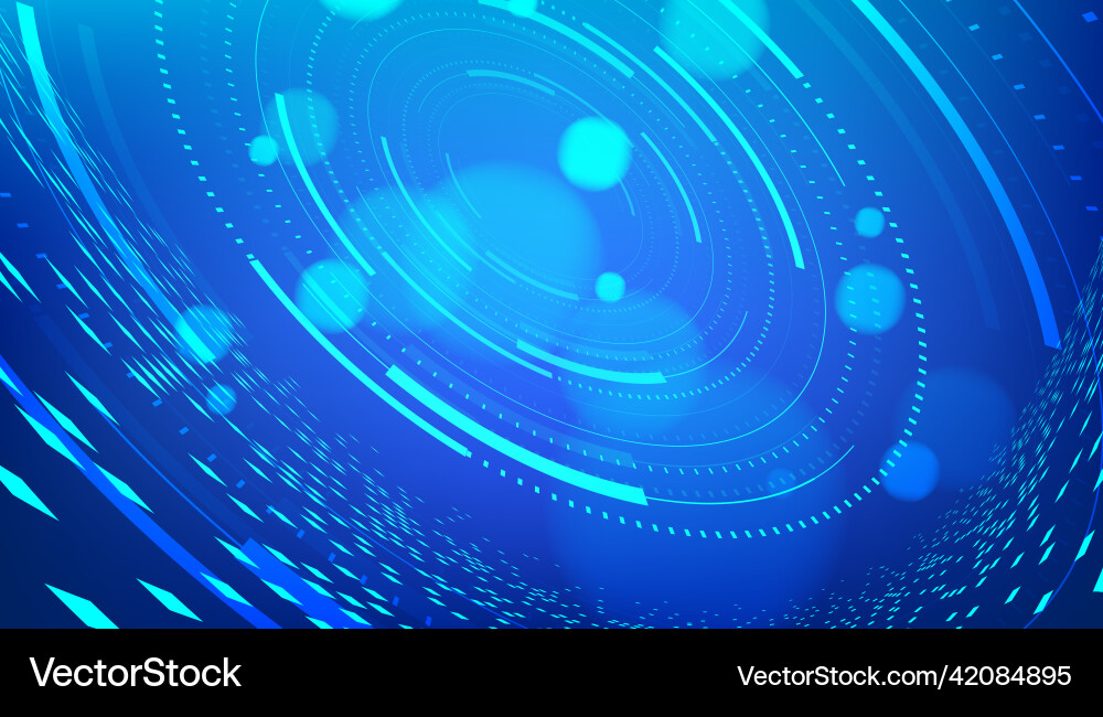 Futuristic background with dots combination Futuristic background with dots combination vector image