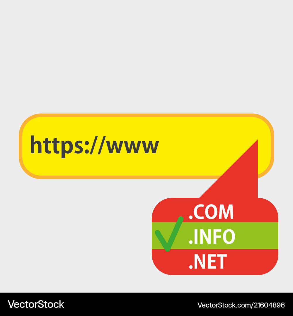 Domain checker website process demo analytics Domain checker website process demo analytics vector image