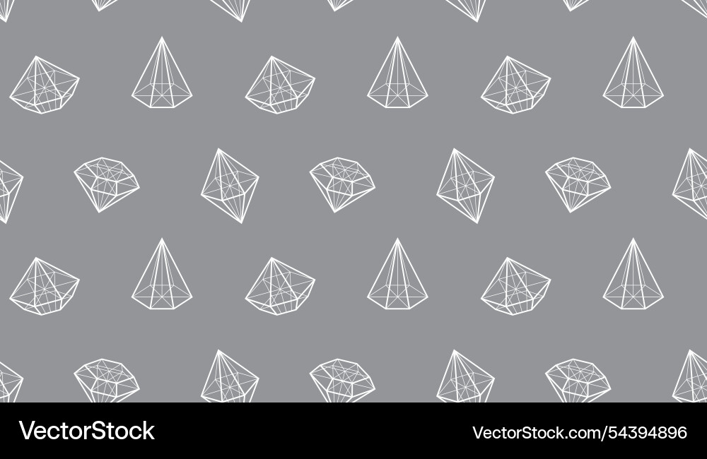 Seamless abstract pattern in modern style vector image
