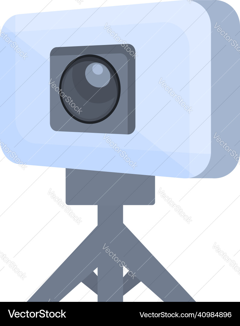 Vlogger Action Kamera Symbol Cartoon live Vlogger Action Kamera Symbol Cartoon live vektorbild