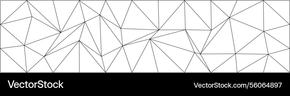 Abstract geometric chaos pattern with intersecting Vector Image