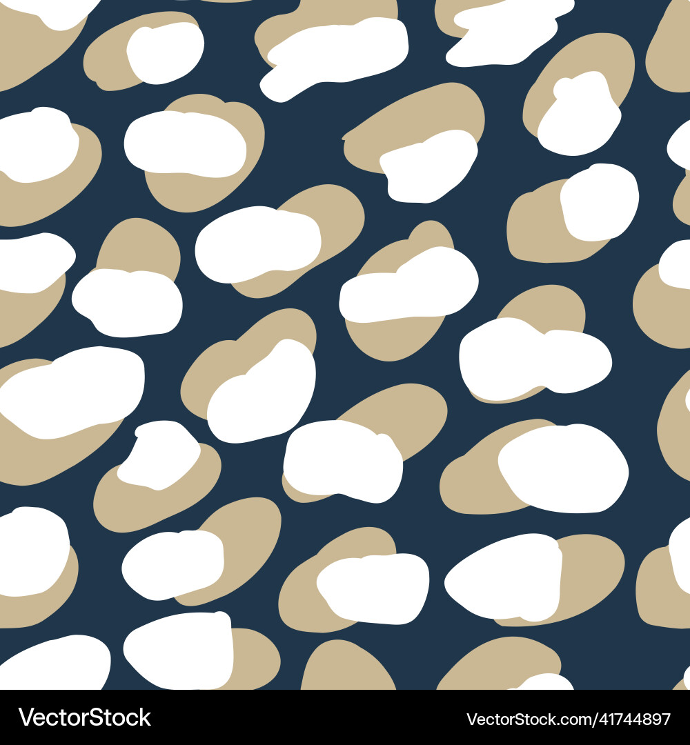 Leopard seamless pattern set animal skint print Leopard seamless pattern set animal skint print vector image