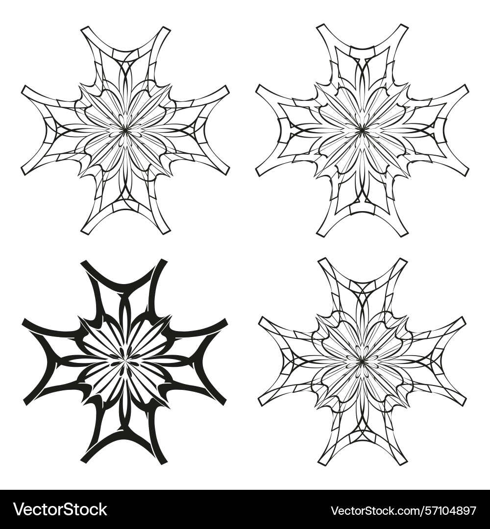 Star icon pattern abstract spiked shape Star icon pattern abstract spiked shape vector image