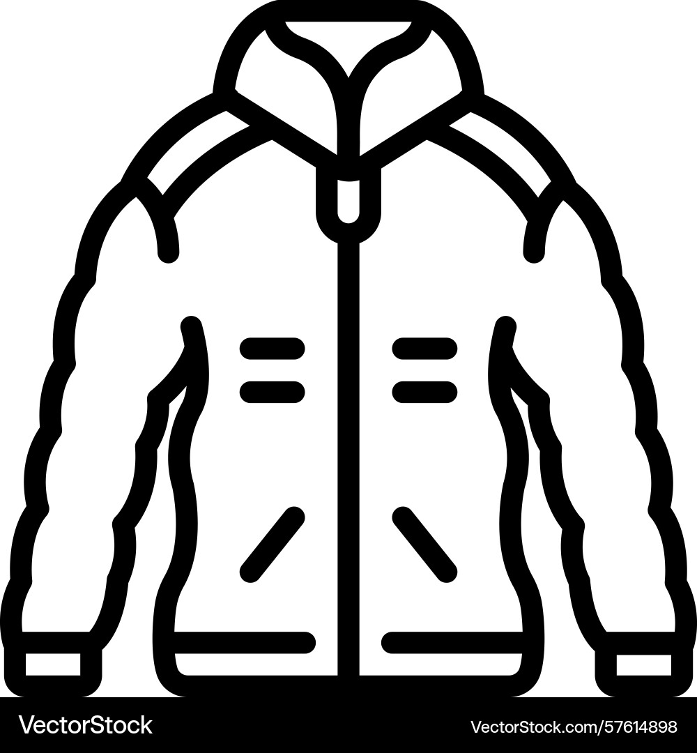 Jacket Vector Image