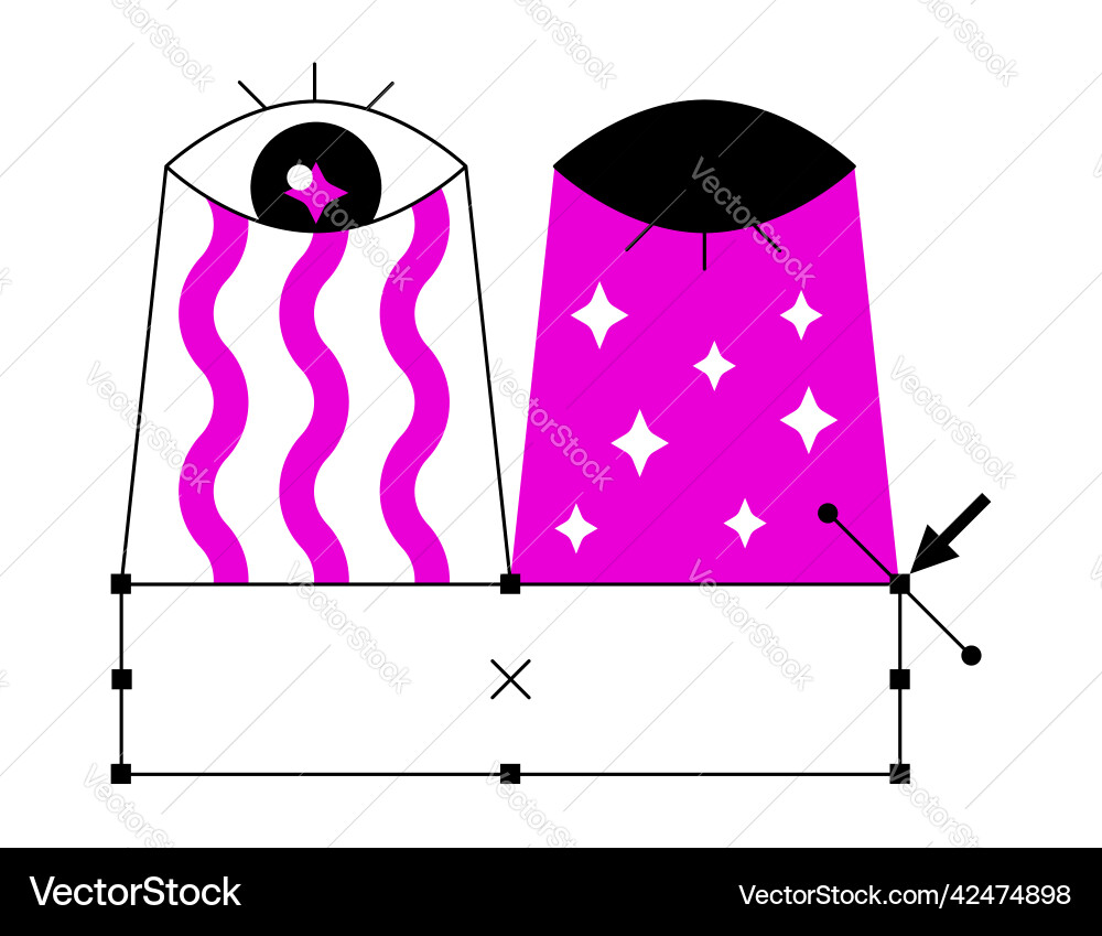 Project analysis and drawing - colorful flat Project analysis and drawing - colorful flat vector image