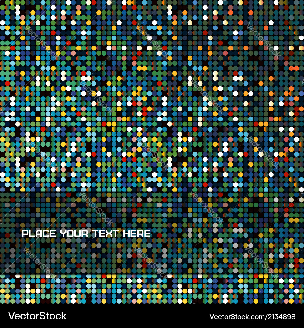 Sparkling Sequins Background Vector Image