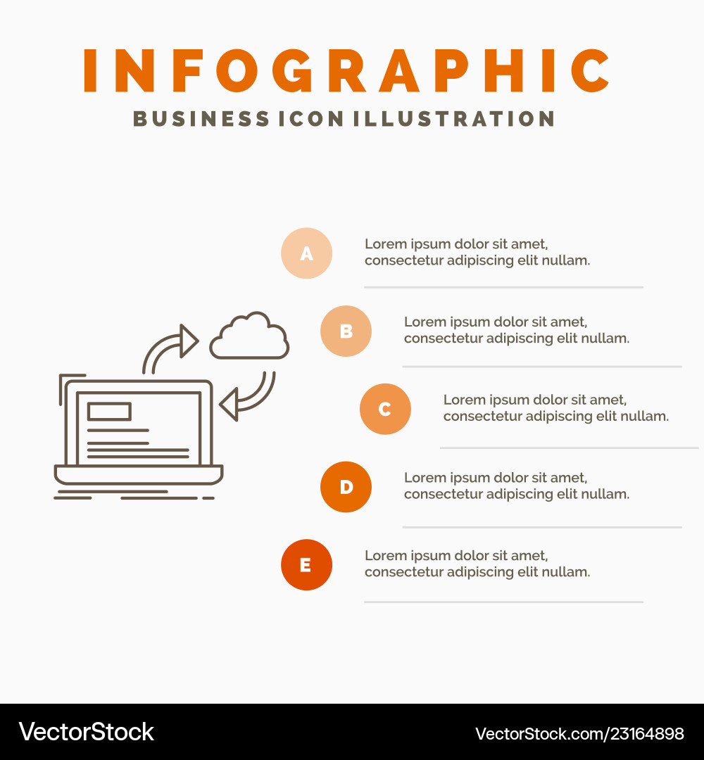 Sync processing data dashboard arrows Vector Image