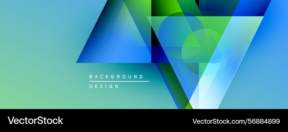 Abstract geometric shapes overlap creating Abstract geometric shapes overlap creating Vector Image