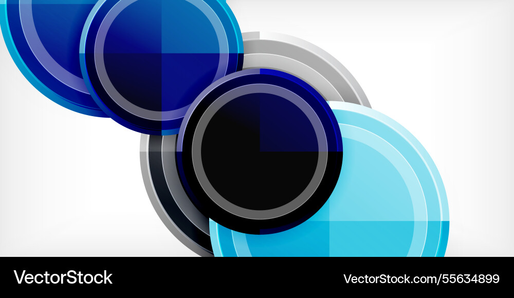 Geometric design abstract background - circles Geometric design abstract background - circles vector image