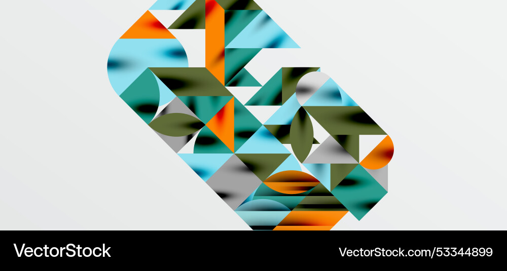 Geometric neo patterns abstract background vector image