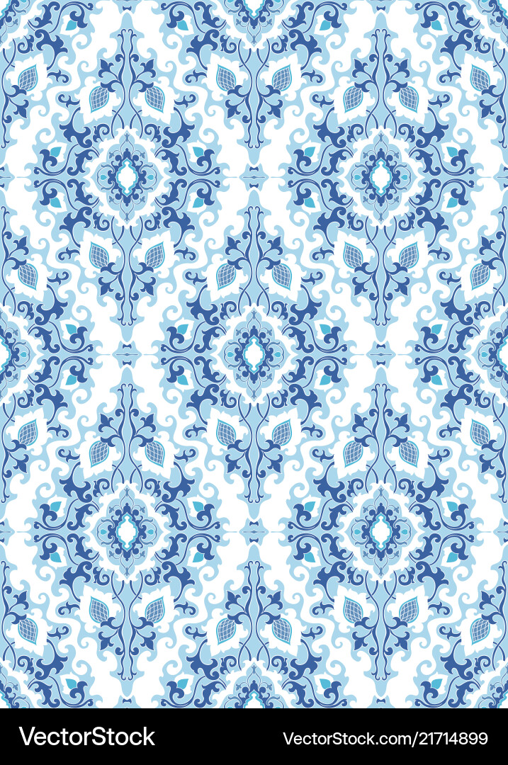 Orientalische blaue Ornamente Orientalische blaue Ornamente vektorbild