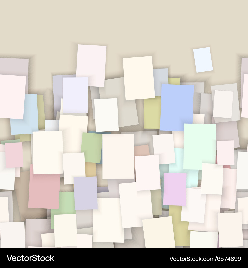 Stack of Paper Background Vector Image