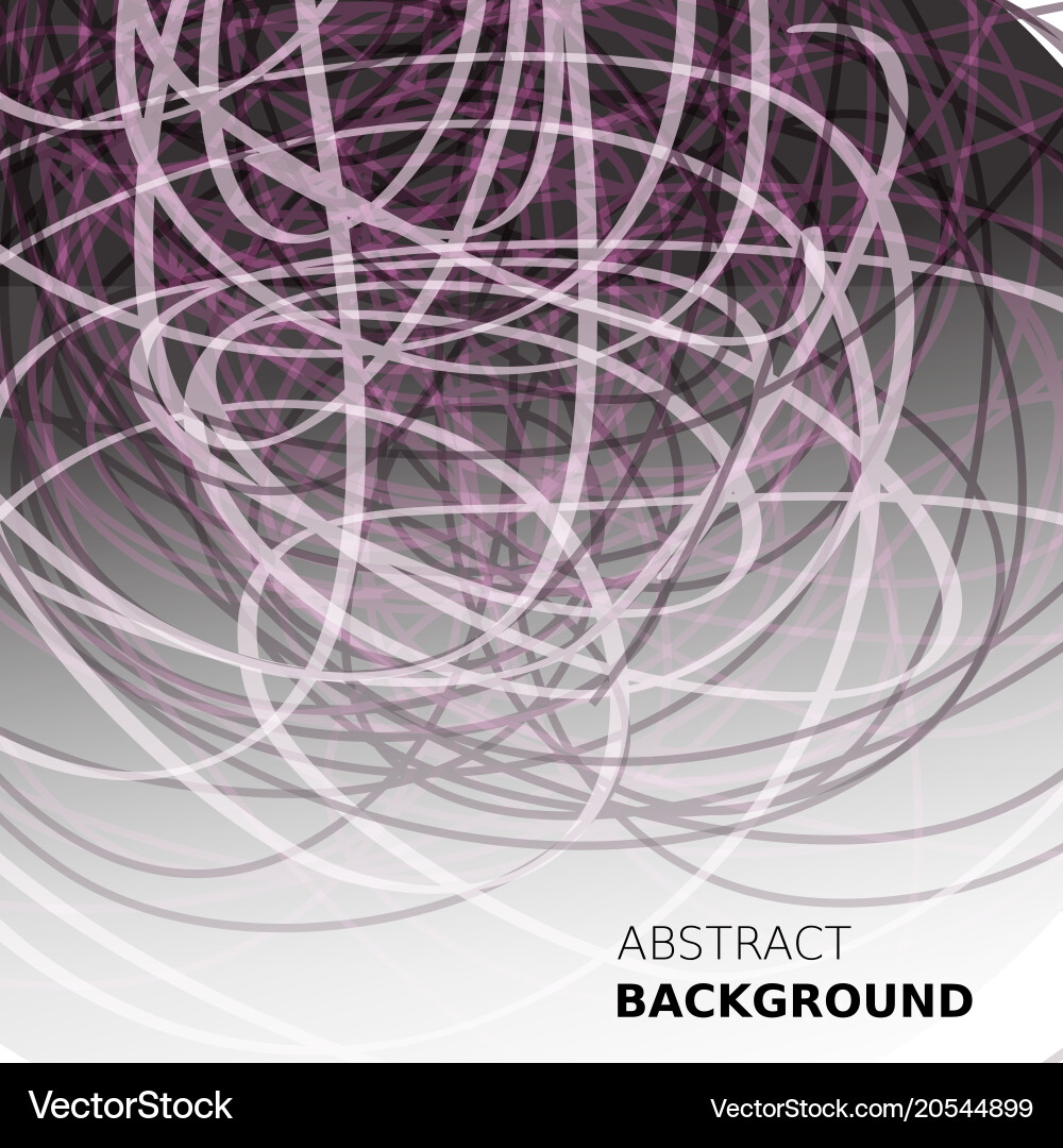 Threads chaos background abstract lines vector image