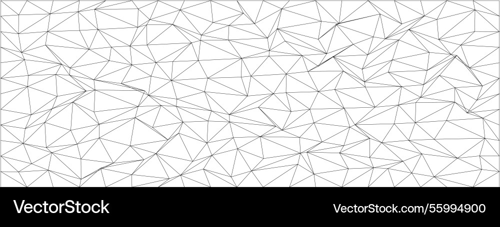 Abstract geometric pattern with irregular Vector Image