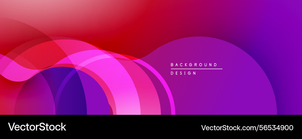 Abstract gradient waves dynamic composition Abstract gradient waves dynamic composition vector image