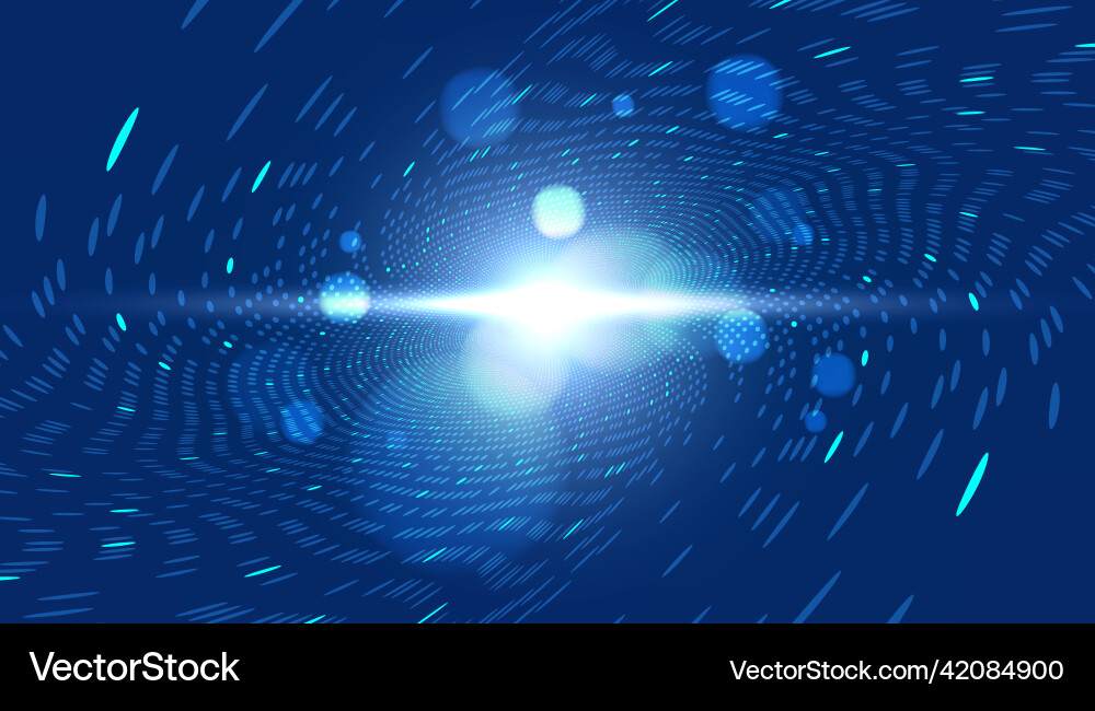 Futuristic background with dots combination Futuristic background with dots combination vector image