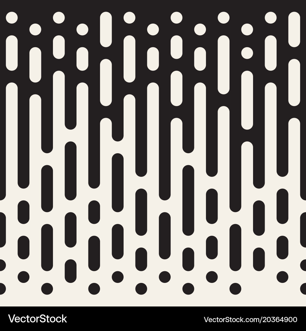 Irregular Line Halftone Pattern vector image