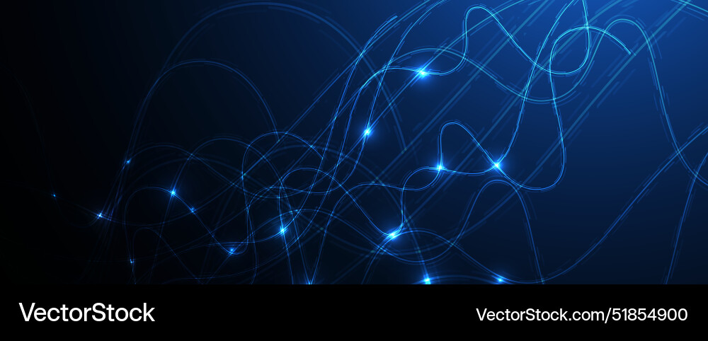 Neural network concept connected cells with links Neural network concept connected cells with links vector image