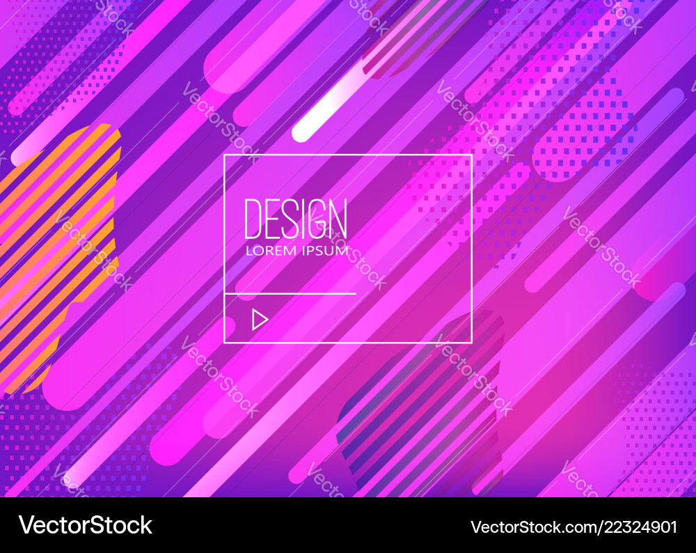 Abstract Dynamic Shape Background vector image
