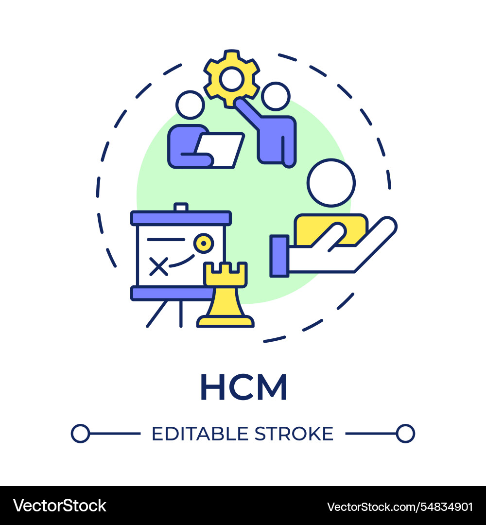 Onboarding multi color concept icon Onboarding multi color concept icon vector image