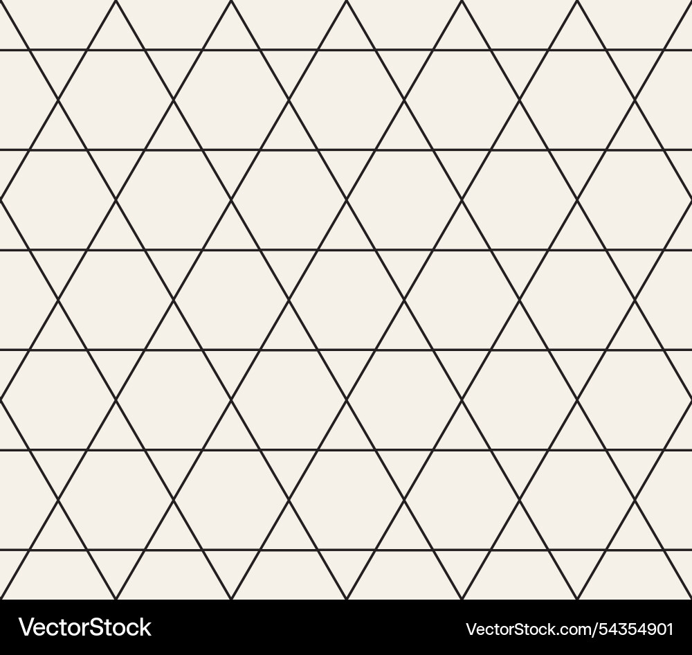 Seamless pattern repeating geometric elements vector image
