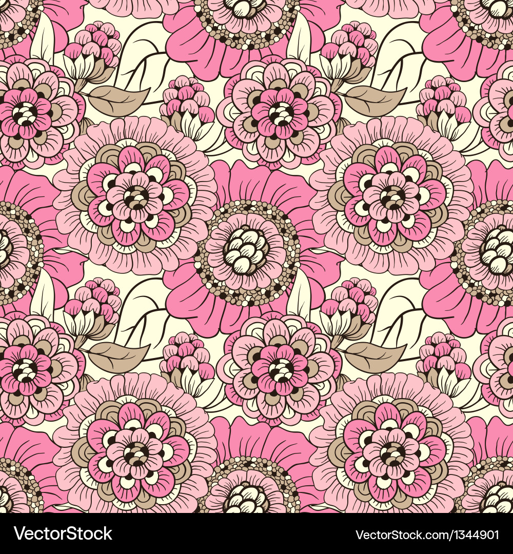Seamless pattern vector image