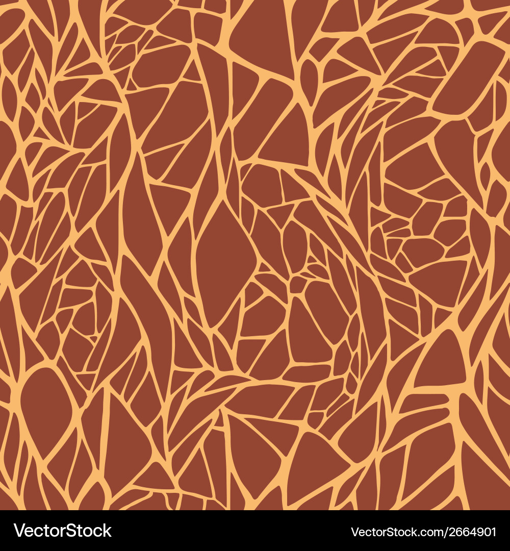 Seamless pattern with hand drawn abstract Vector Image