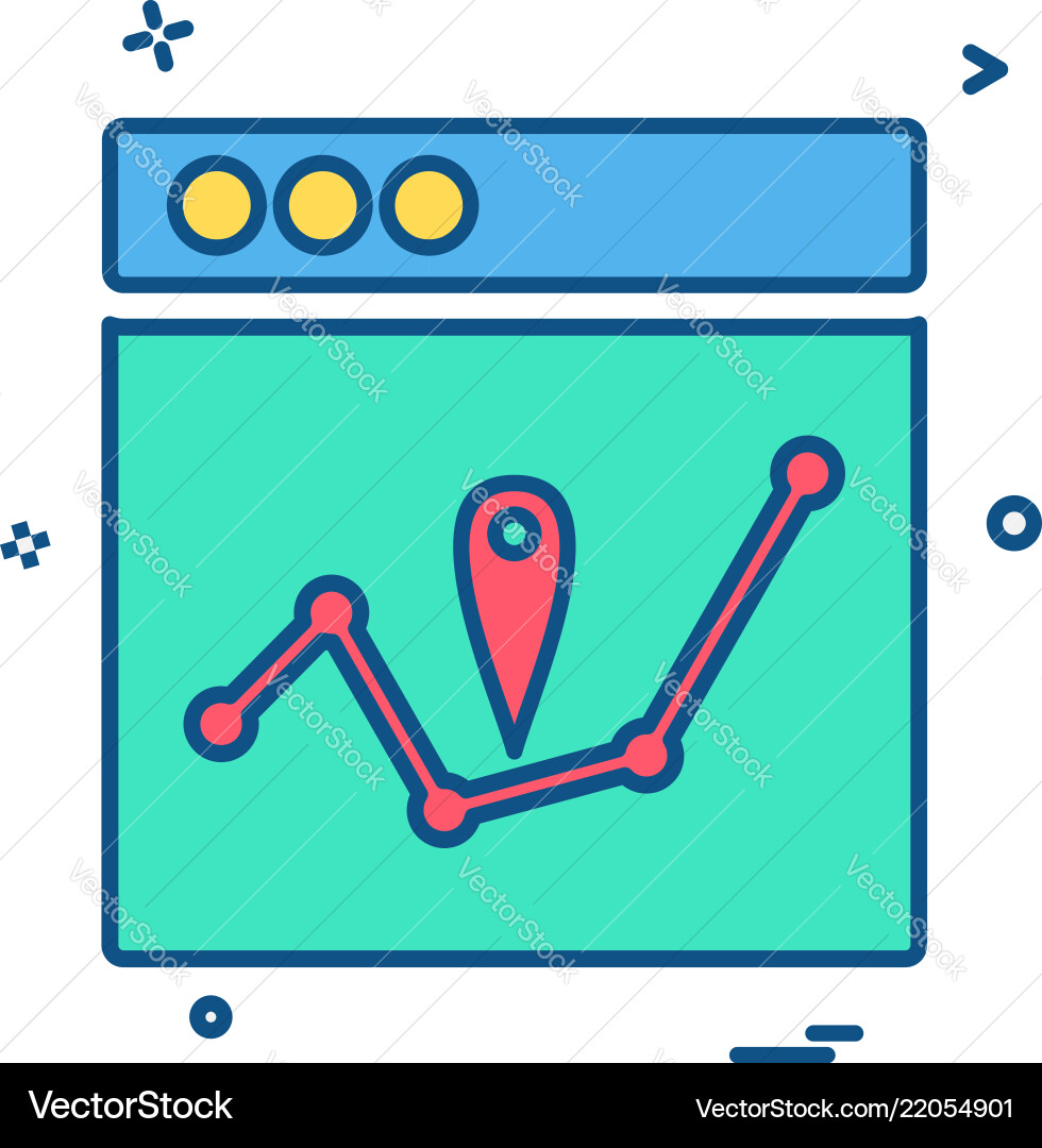 Web layouts icon design Vector Image