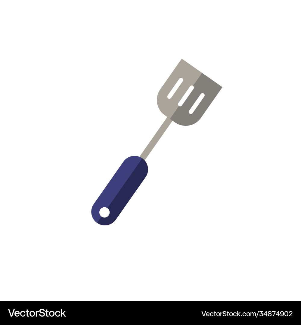 Grill spatula icon simple element from Vector Image