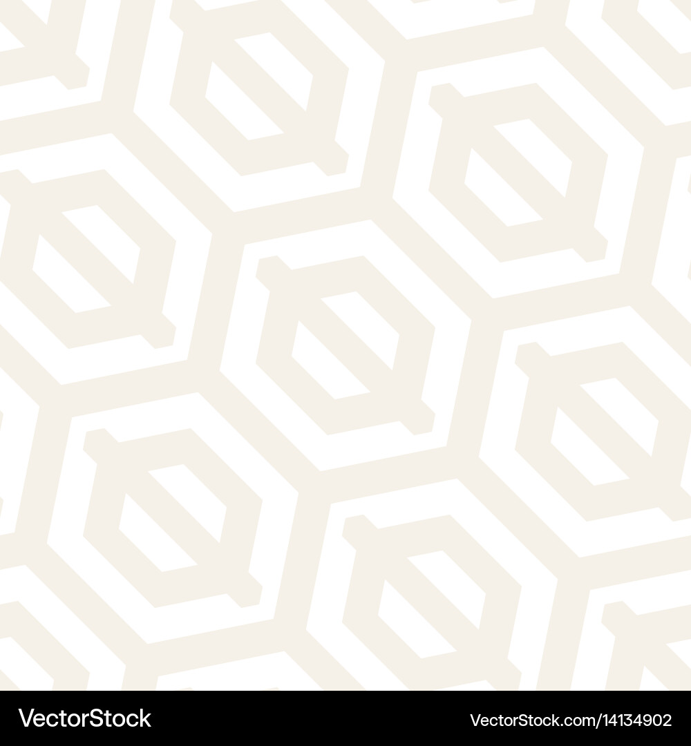 Hexagonal Lattice Pattern vector image