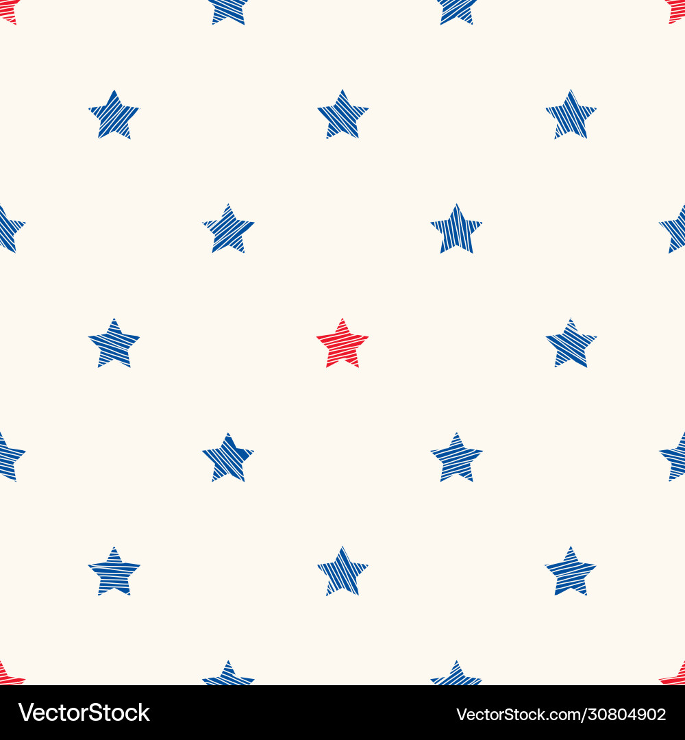 Seamless geometric pattern with red Seamless geometric pattern with red vector image