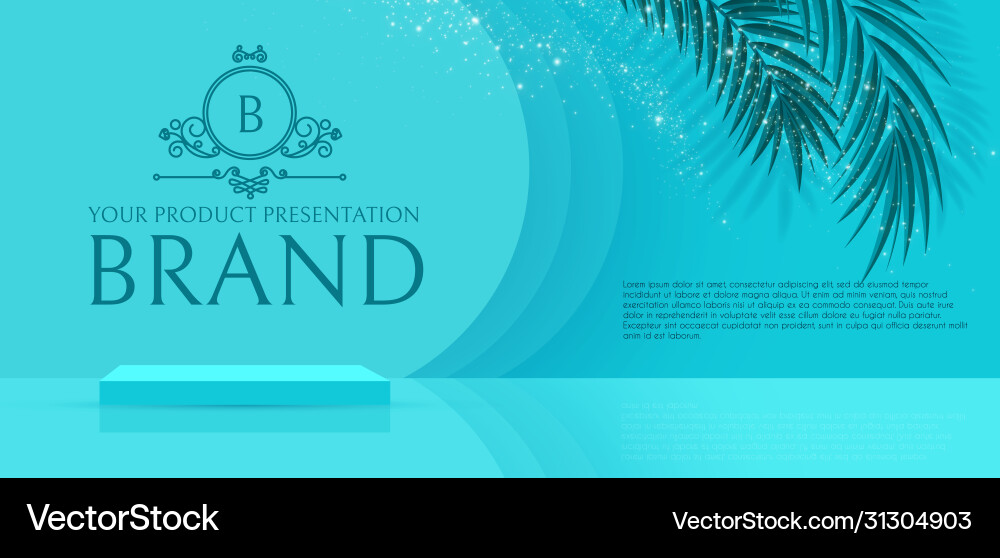 3d podium realistic minimal empty scene showcase 3d podium realistic minimal empty scene showcase Vector Image