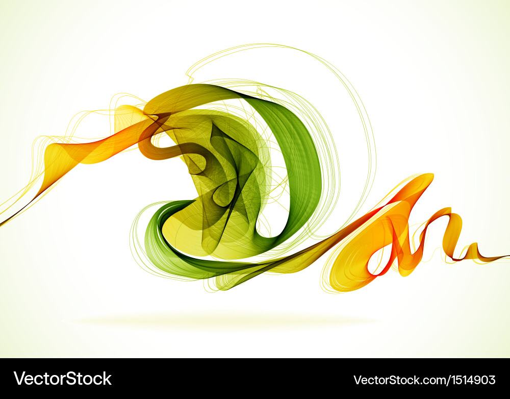 Abstract background with wave vector image