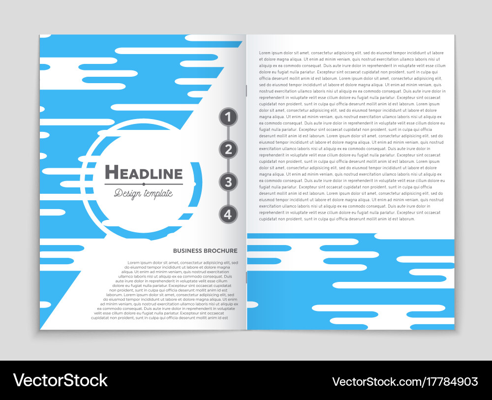 Abstract layout background set for art vector image