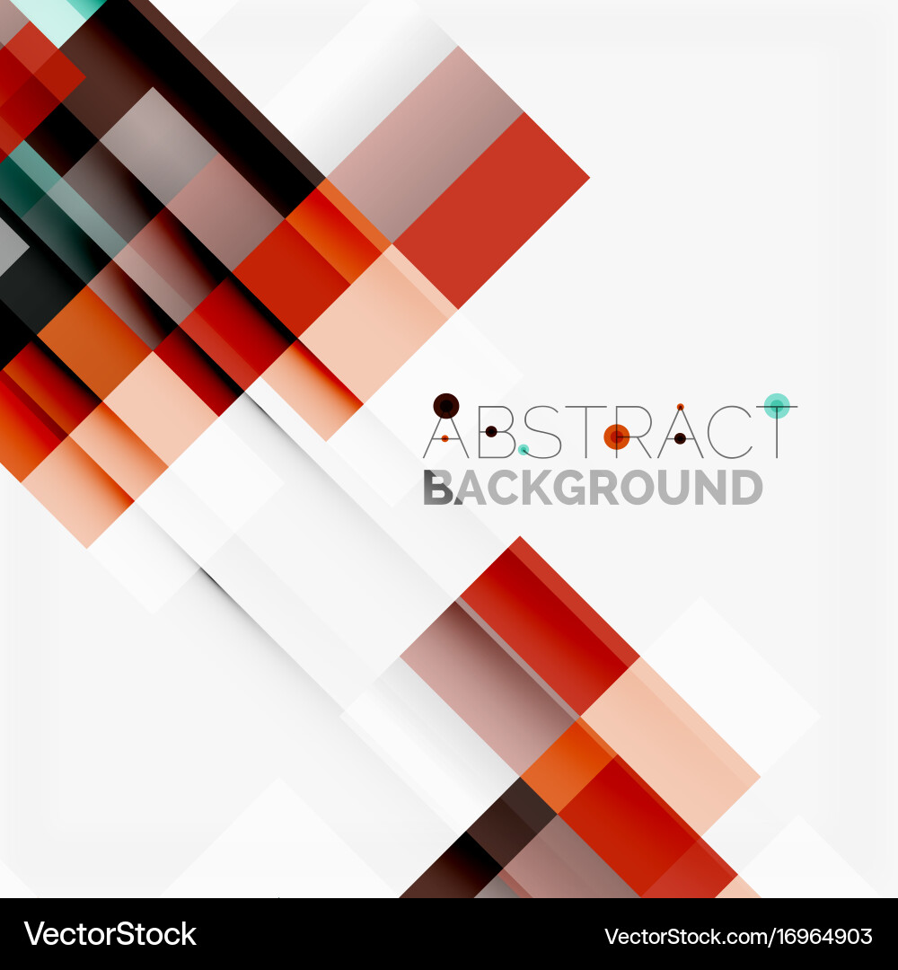 Geometric Block Background vector image