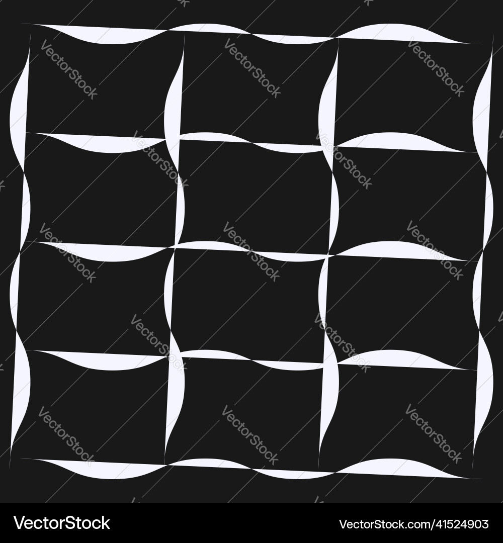 Irregular grid mesh with random lines squares Vector Image