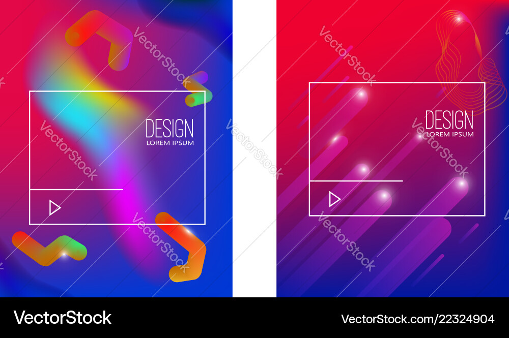 Abstract background with gradient waves Abstract background with gradient waves vector image