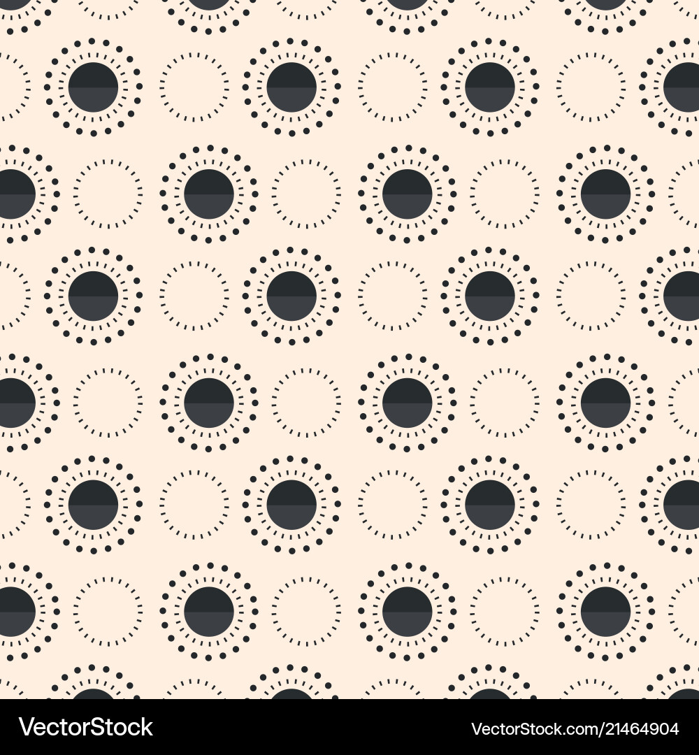 Circular shapes pattern Circular shapes pattern vector image