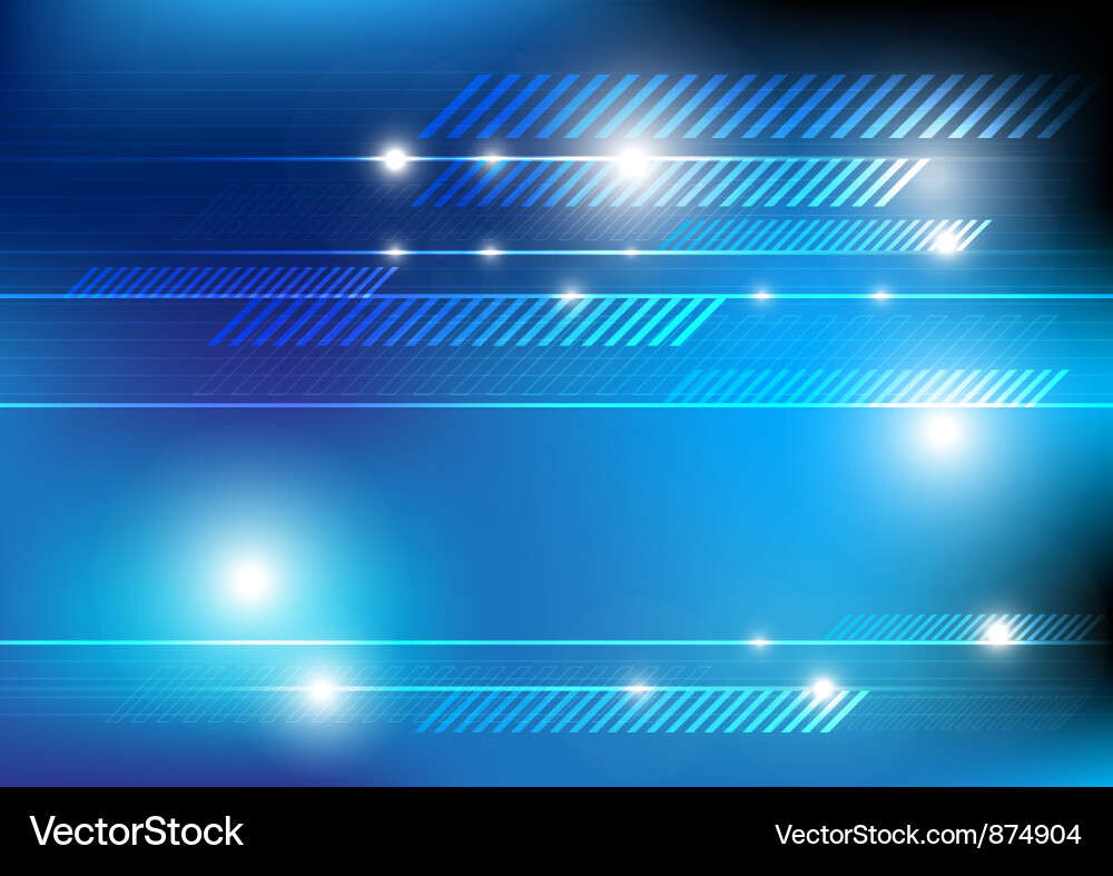 Dynamic Glowing Line Background vector image