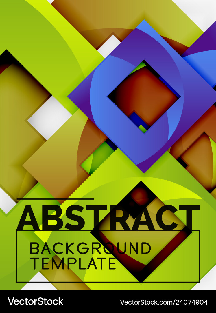 Geometric minimal abstract background Vector Image