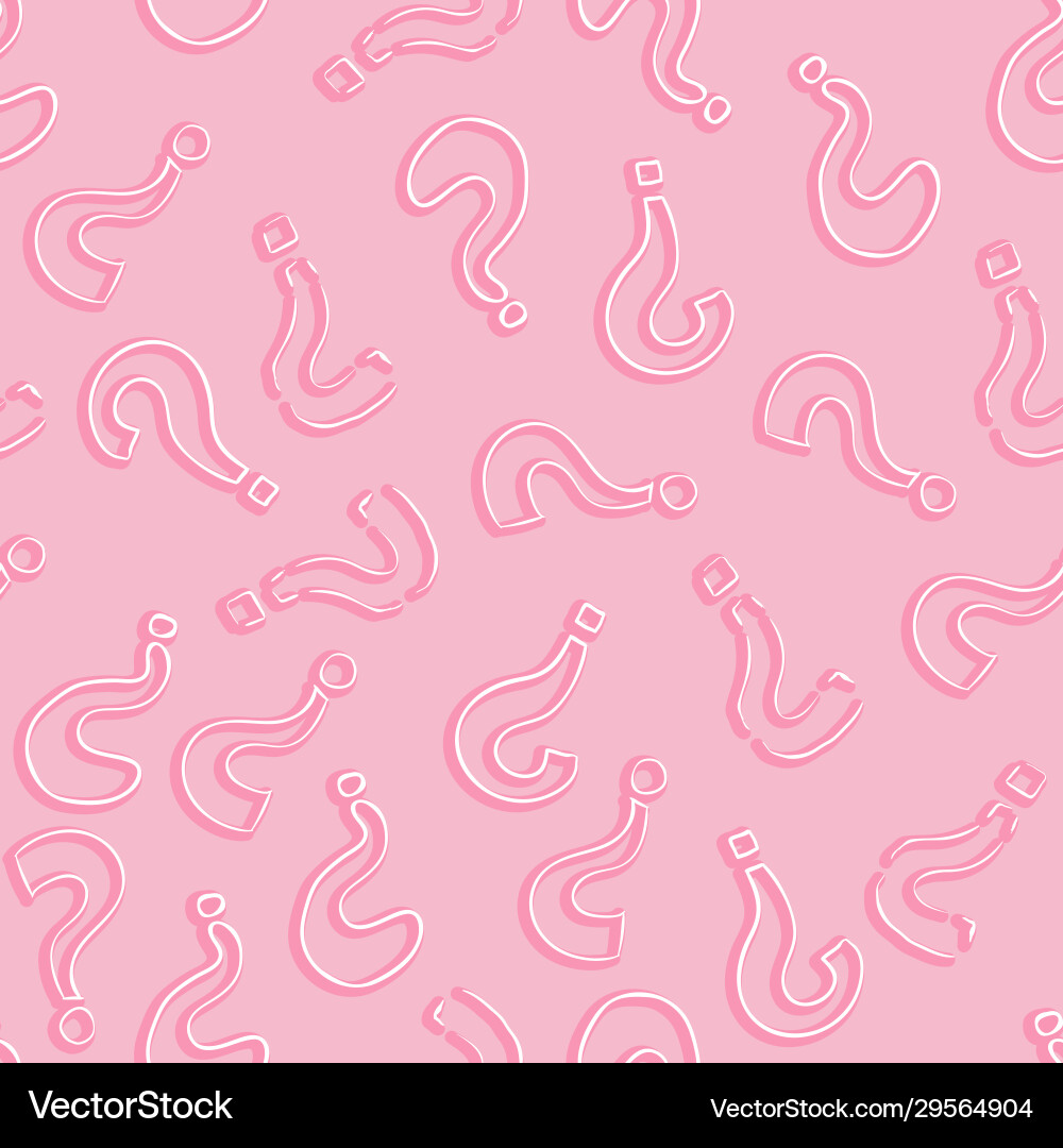 Seamless pattern question marks quiz background Seamless pattern question marks quiz background Vector Image