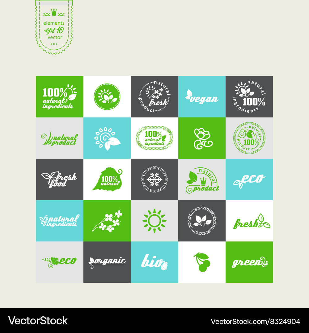 Set of elements for design Vector Image
