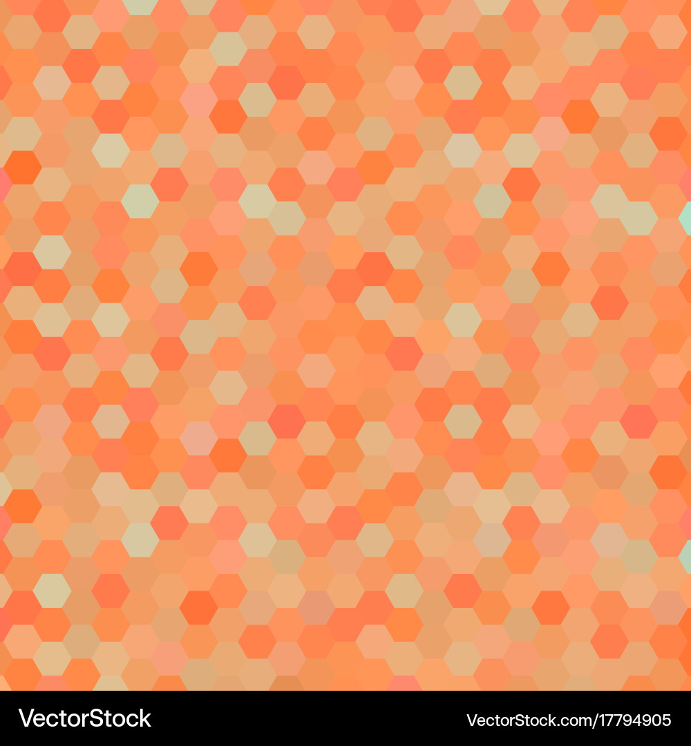 Abstract colorful background of hexagons Vector Image
