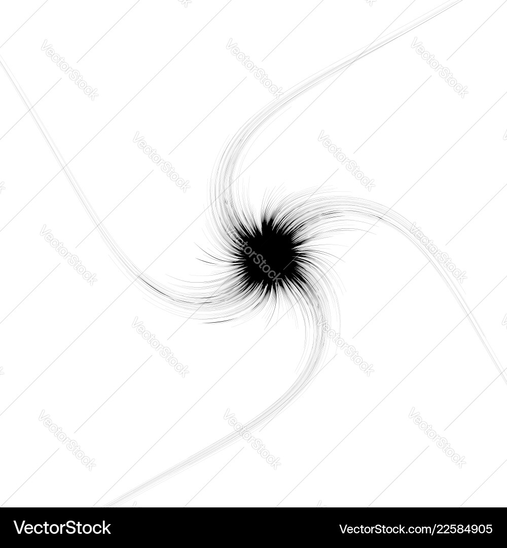 Geometric concentric element abstract spiral Geometric concentric element abstract spiral Vector Image
