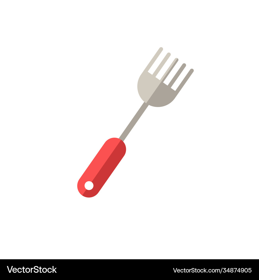 Grill spatula icon simple element from Vector Image